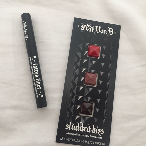 Kat Von D Other - Kat Von D Mini Tattoo Liner and Lipstick Samples